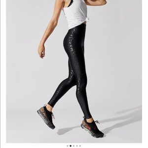 Carbon38 leopard high-rise full-length legging